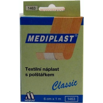 MEDIPLAST Rychloobvaz Mediplast 6 cm x 1 m textil.1 ks 1463