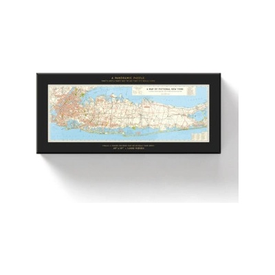 Galison NYC Map Panoramic 1000 dielov