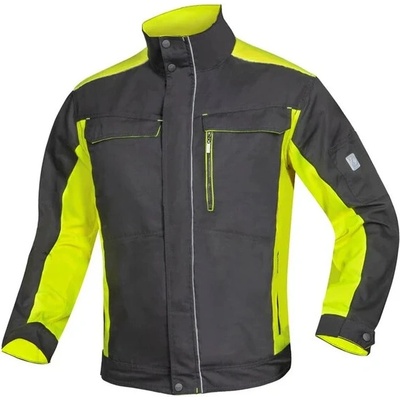 Ardon NEON HI VIS MONTÉRKOVÁ BUNDA ČIERNO ŽLTÁ H6400