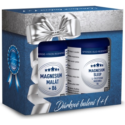Magnesium Malát 100 tobolek + Magnesium Sleep 100 tobolek