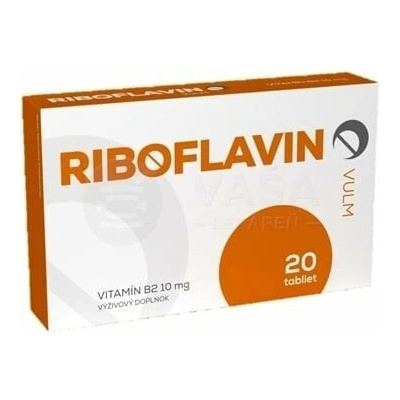 Vulm Riboflavin 20 tabliet