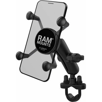 Kompletní sestava držáku mobilního telefonu X-Grip s objímkou na řidítka, RAM Mounts – Zboží Živě