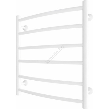 Mario Radiators Лира за баня INOX CLASSIC 122W/230V 57x53 cm неръждаема стомана/бял (MR0092)