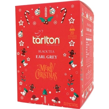 TARLTON Merry Christmas Earl Grey 20 x 2 g