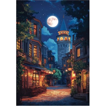 Anatolian - Puzzle Galata at Fullmoon - 500 piese