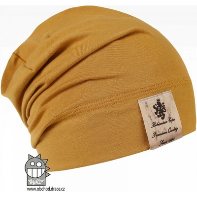 Dráče Detská čiapka Pastels 17 tmavá horčicová