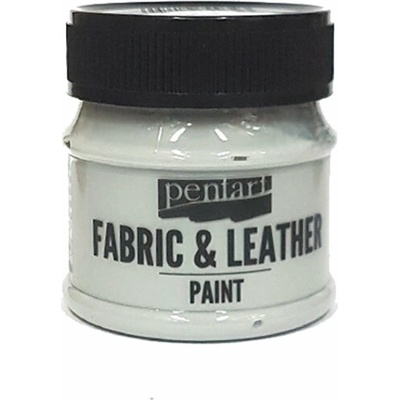 Farba na kožu a textil PENTART 50 ml sivá