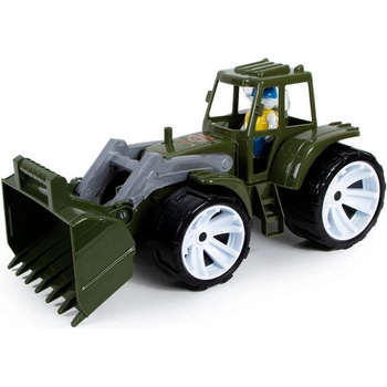 36 см детски военен трактор с гребло
