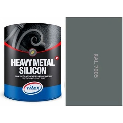 Vitex Heavy Metal Silikon 0,75 l saténová myšia šedá