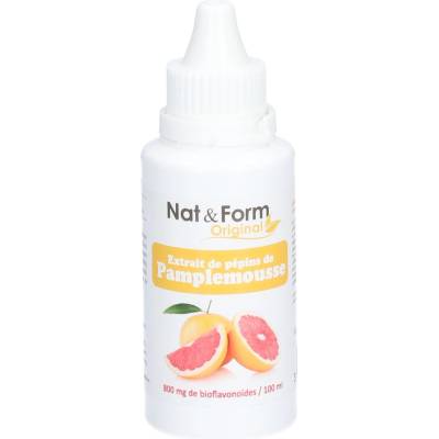 Nat&Form Екстракт от семена на грейпфрут + Биофлавоноиди, 50 ml, Nat&Form (010559 (PAMP_800))