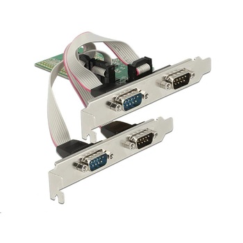 Image 1 of Delock 4x Soros port bővítő kártya PCI-E (89557) (89557) (89557)