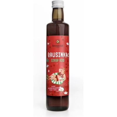 Sonnentor Brusinka sirup BIO 500 ml