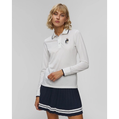 Ralph Lauren Dámská Polokošile S Dlouhými Rukávy Rlx Bílá