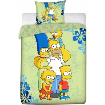 Jerry Fabrics obliečky Simpsons family 2016 140x200 70x90