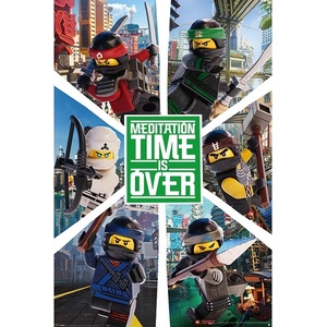 Lego Макси постер с шестте нинджи (pp34188)