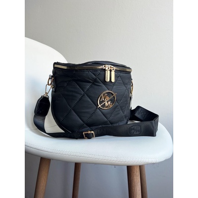 Čierna crossbody kabelka Y-47-black/black