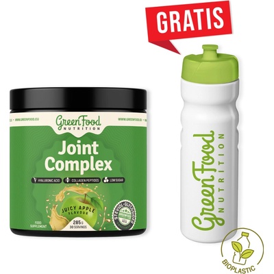 GreenFood Nutrition Joint Complex 285 g + Ekologická láhev Zelené jablko
