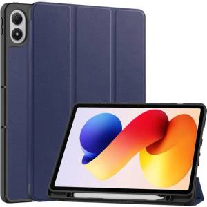 Gigapack Xiaomi Poco Pad M1 GIGAPACK Tok стоящ, активен FLIP с кожен ефект, държач за моливи, СИНЬО GP-179090 (GP-179090)
