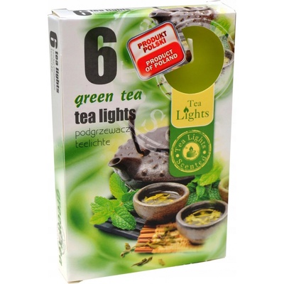 Admit Tea Lights Green Tea 6 ks