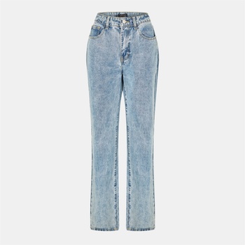I Saw It First Дънки I Saw It First Straight Leg Jeans - Blue