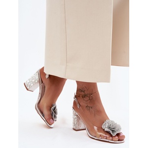 Step in style Дамски сандали с ток модел 228403 Step in style