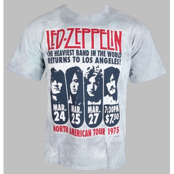 Image 1 of Liquid blue мъжка тениска Led Zeppelin - Zeppelin LA 1975 - LIQUID BLUE - 11813