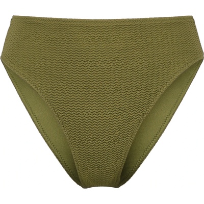 Seafolly Дамско бикини долнище Seafolly Women's Sea Dive High Rise Pant Bikini bottom - Khaki - размер 32 (EU) (150-2464-0411)