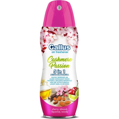 GALLUS Osviežovač vzduchu 5v1 Cashmere 300 ml
