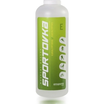 Emspoma masážny roztok Sportovka Eukalyptová E 550 ml