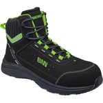 BENNON Bennon wideon s1ps esd nm 4wide high / Предпазни боти до глезена с широка кройка s1ps esd nm - черно/зелено 36 (1059041065-36)