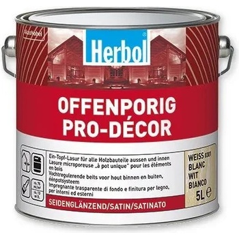 Herbol Offenporig Pro Decor 2,5 l bílá