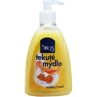 Sirios Mléko a med tekuté mýdlo dávkovač 500 ml