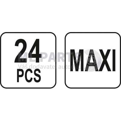 YATO Sada pojistek MAXI 24ks, YT-83140