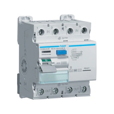 Hager 40/4/0,03 B CDB640E