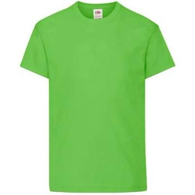 Fruit of the Loom Dětské triko 61-019-0 Lime