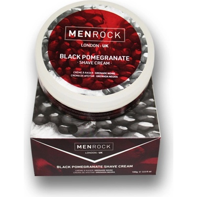 Menrock Black Pomegranate krém na holenie 100 g