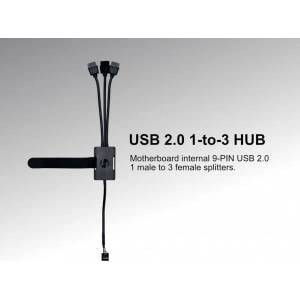 Lian Li PW-U2HB USB Converter 1 USB to 3 USB