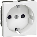 Legrand Контакт ШУКО 16A 2 мод. цвят бял Mosaic - 278210L (278210L)