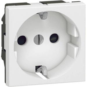 Legrand Контакт ШУКО 16A 2 мод. цвят бял Mosaic - 278210L (278210L)
