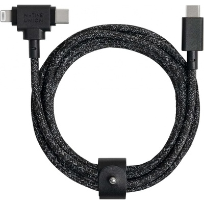 Native Union BELT-CCL-COS-NP Universal (USB-C – Lighting/USB-C), 1,5m