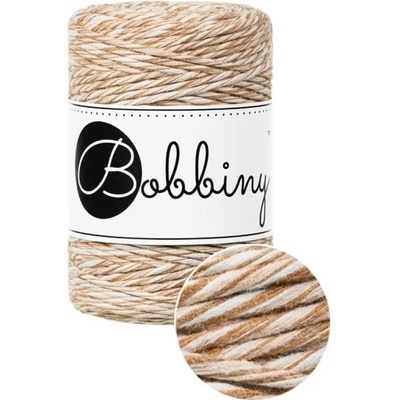 Bobbiny Macrame rope 3PLY - (1,5mm) Bobbiny - Macrame rope 3PLY - (1,5mm): Caramel shake