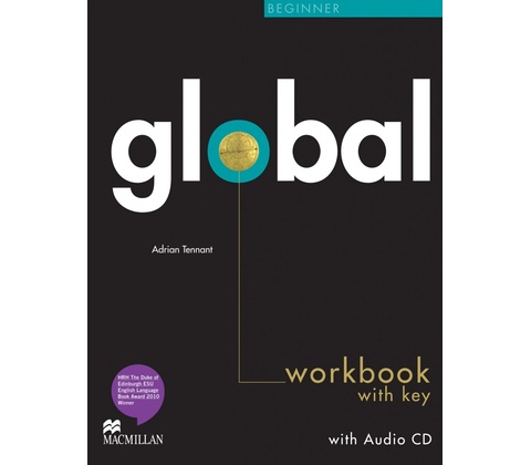 Global Beginner Workbook with key + CD