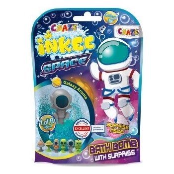 CRAZE Бомбичка за баня с изненада космическа фигурка (c23051)