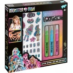 Totum Комплект за декорация Totum - Monster High, за нокти и коса
