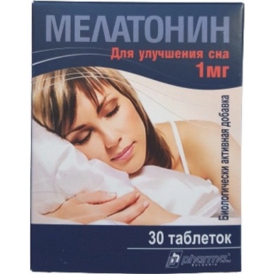 Melatonín 30 tabliet x 0,1 g