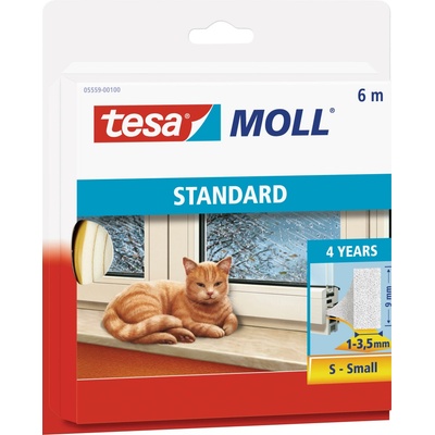 Tesa Tesamoll Standard 05559-00100-00 tesniaca páska 6 m x 9 mm biela