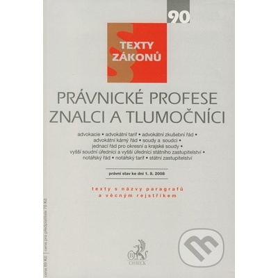 Právnické profese znalci a tlumočníci