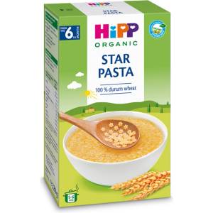 HiPP Био Бебешка паста звездички 320 гр. - 6+ месеца