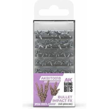 Dekorace AK Interactive Bullet Impact FX 43 ks