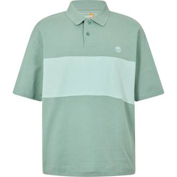 Timberland Блуза с яка Timberland Men's Colour Block Rugby Polo Shirt - Green Bay-Cameo